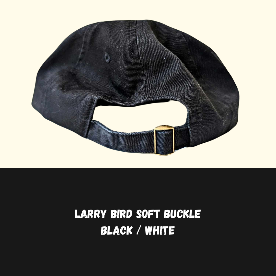 Larry Bird - Soft Buckle - Black/White