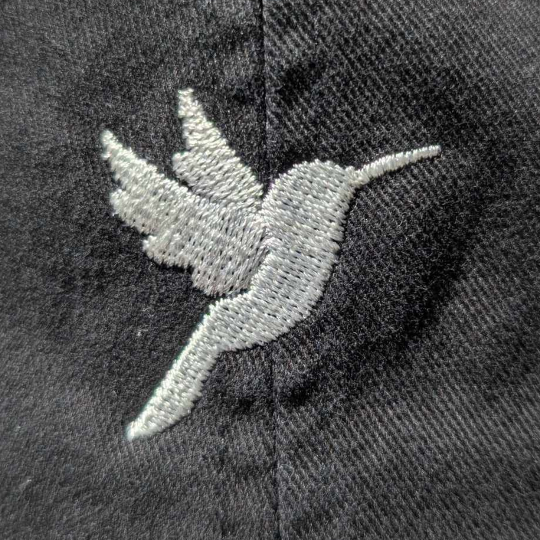 Larry Bird - Curved Snap - Black/Off White