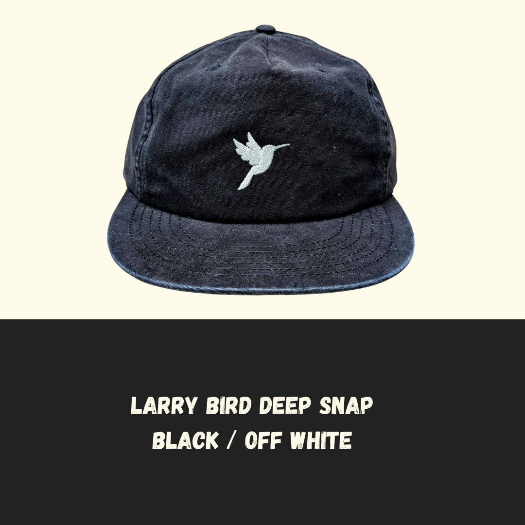Larry Bird - Deep Snap - Black/Off White