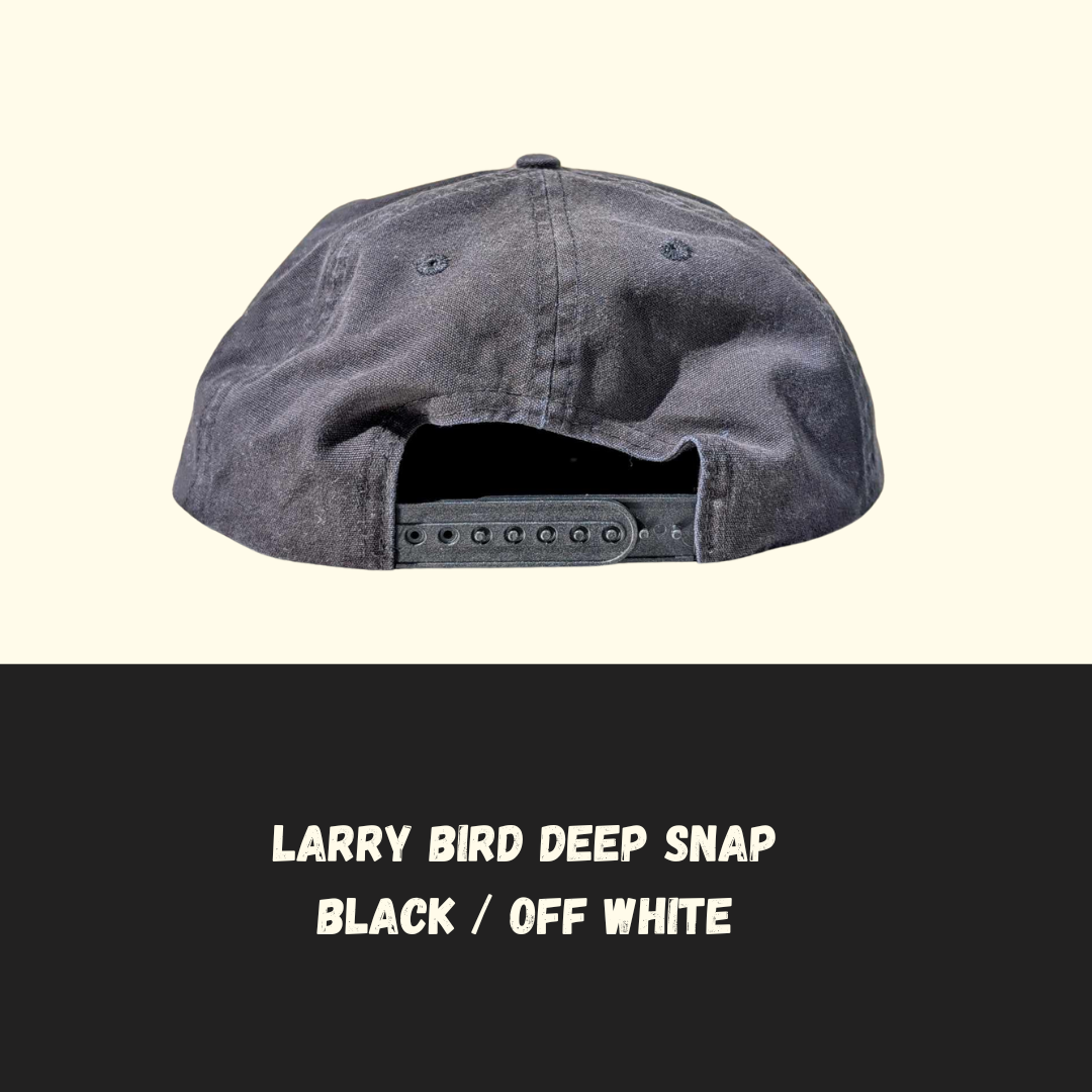 Larry Bird - Deep Snap - Black/Off White
