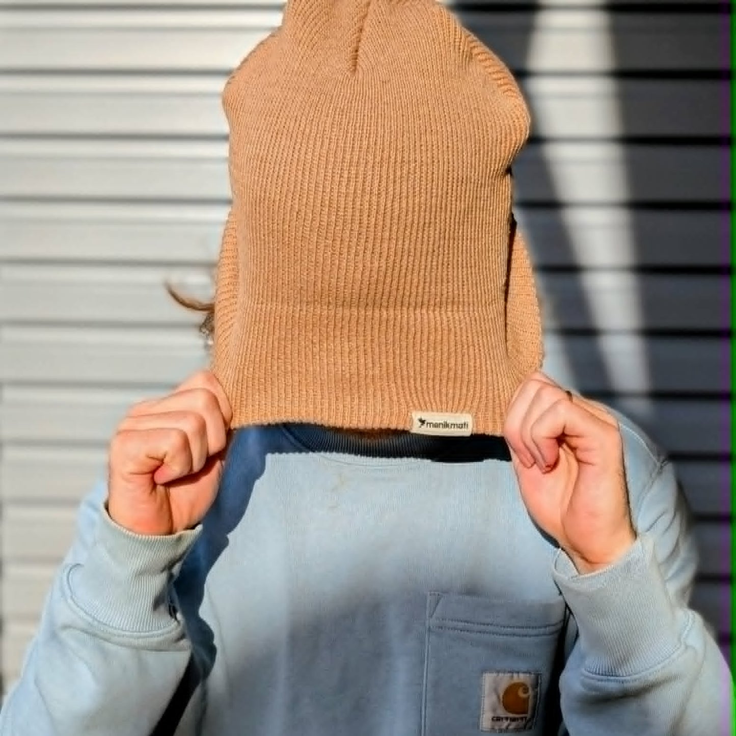 Menikmati Hemp Beanie - Latte