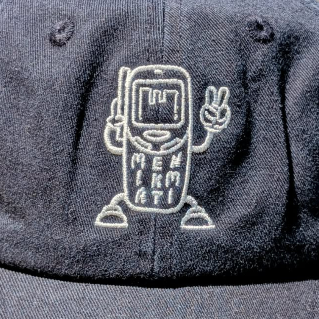 Nu Fone Who Dis? Soft Buckle - Black / Off White