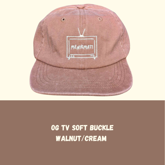 "OG TV" Soft Snap - Walnut/Cream