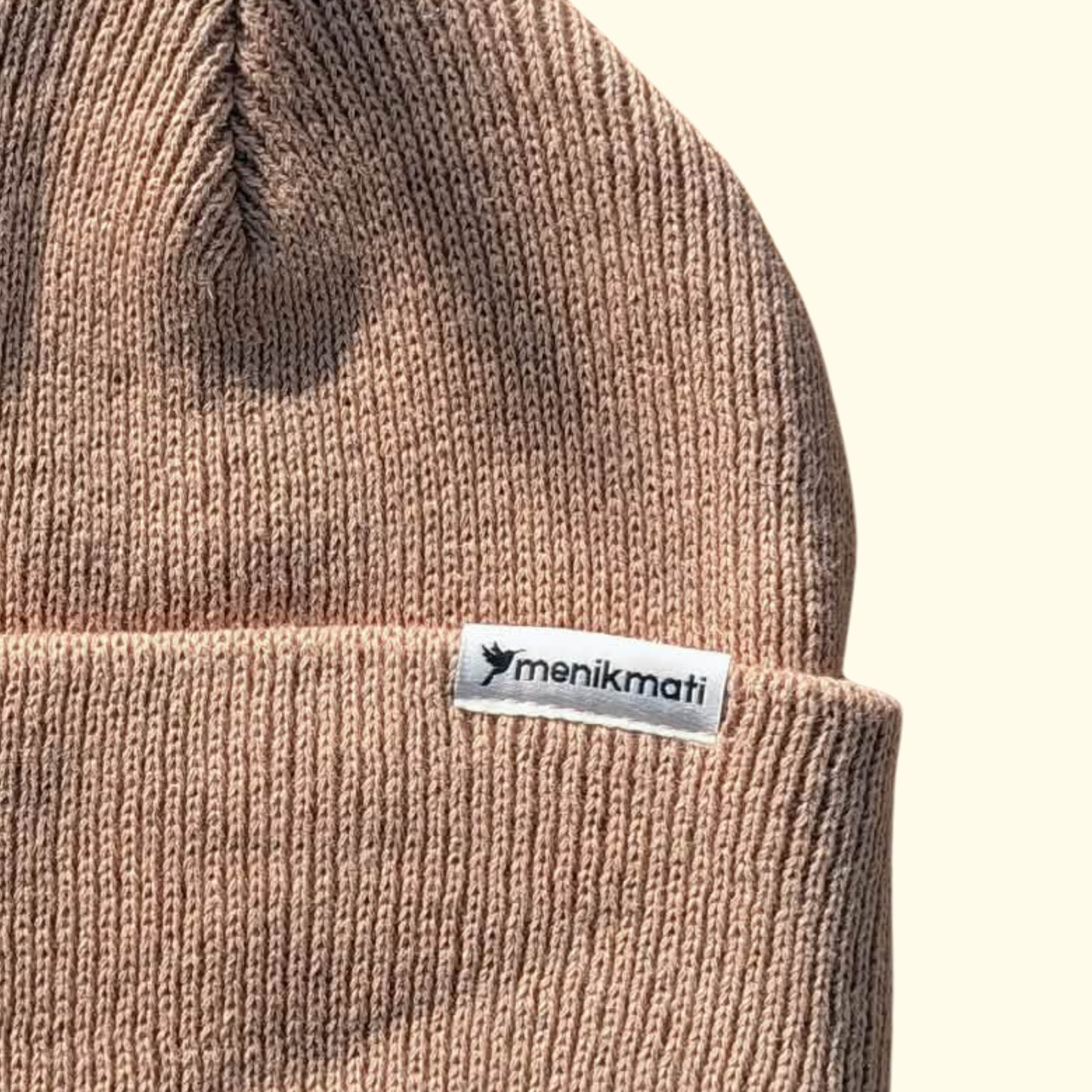 Menikmati Hemp Beanie - Latte