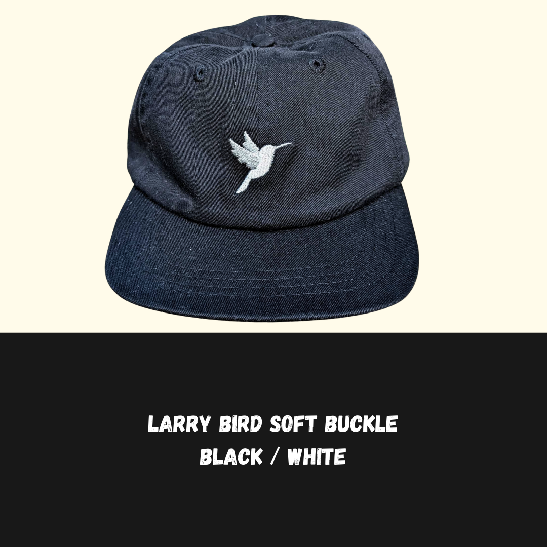 Larry Bird - Soft Buckle - Black/White