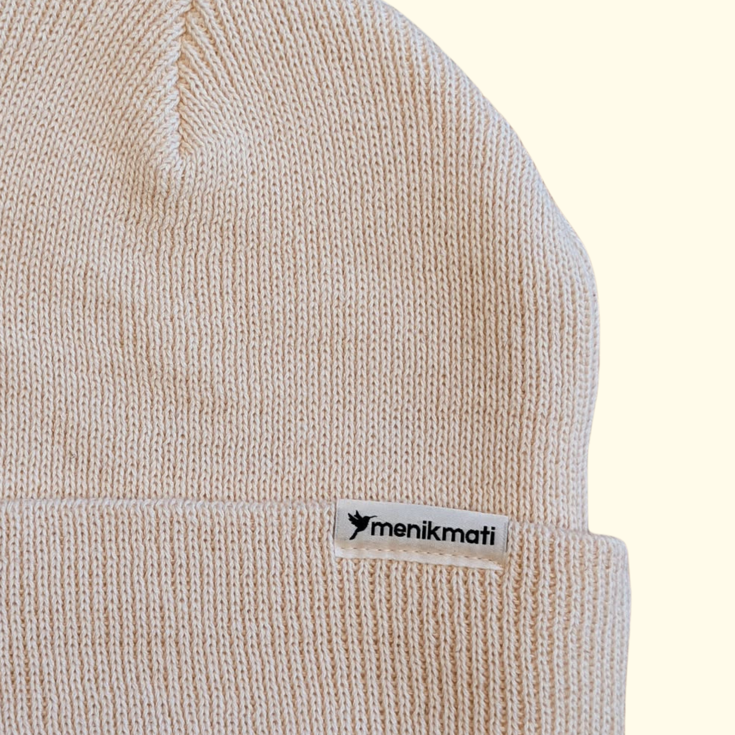Menikmati Hemp Beanie - Natural