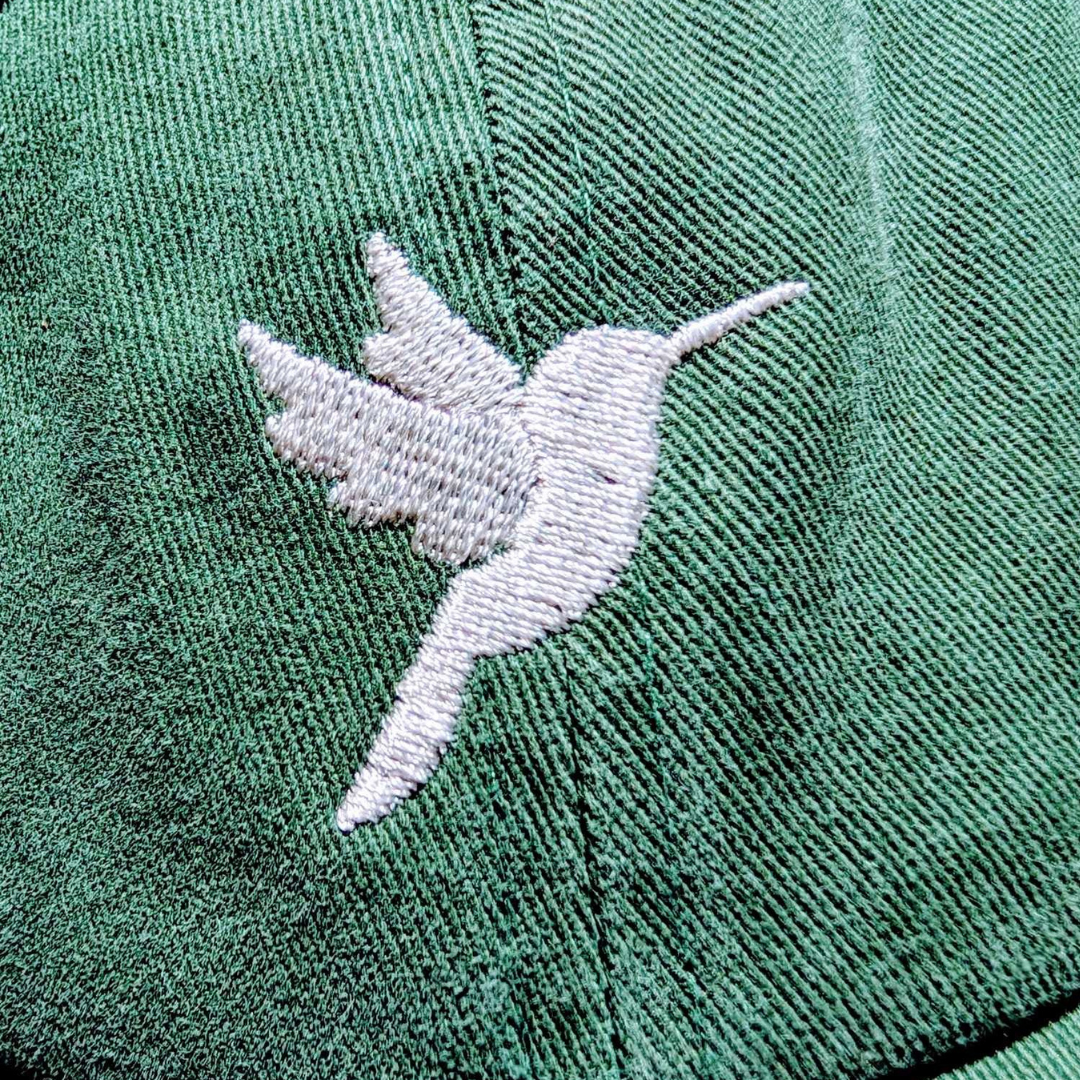 Larry Bird - Soft Buckle - Forrest Green/Off White