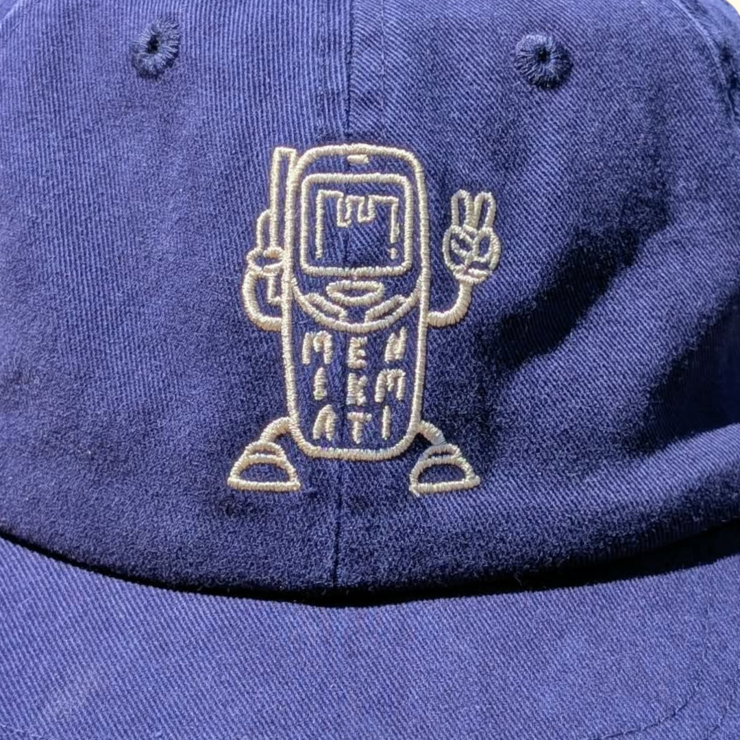 Nu Fone Who Dis? Soft Buckle - Navy / Cream