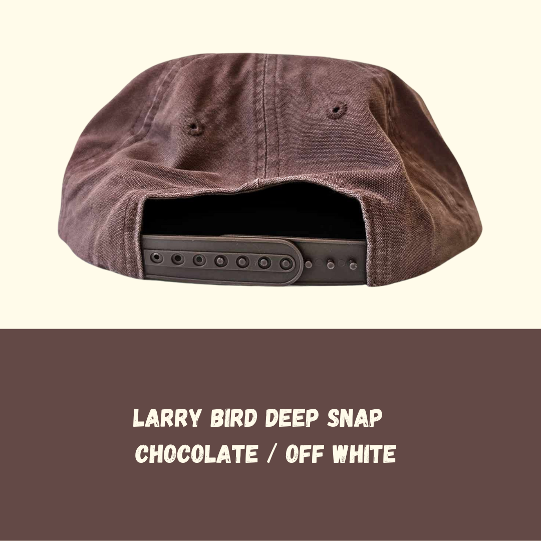 Larry Bird - Deep Snap - Chocolate / Off White
