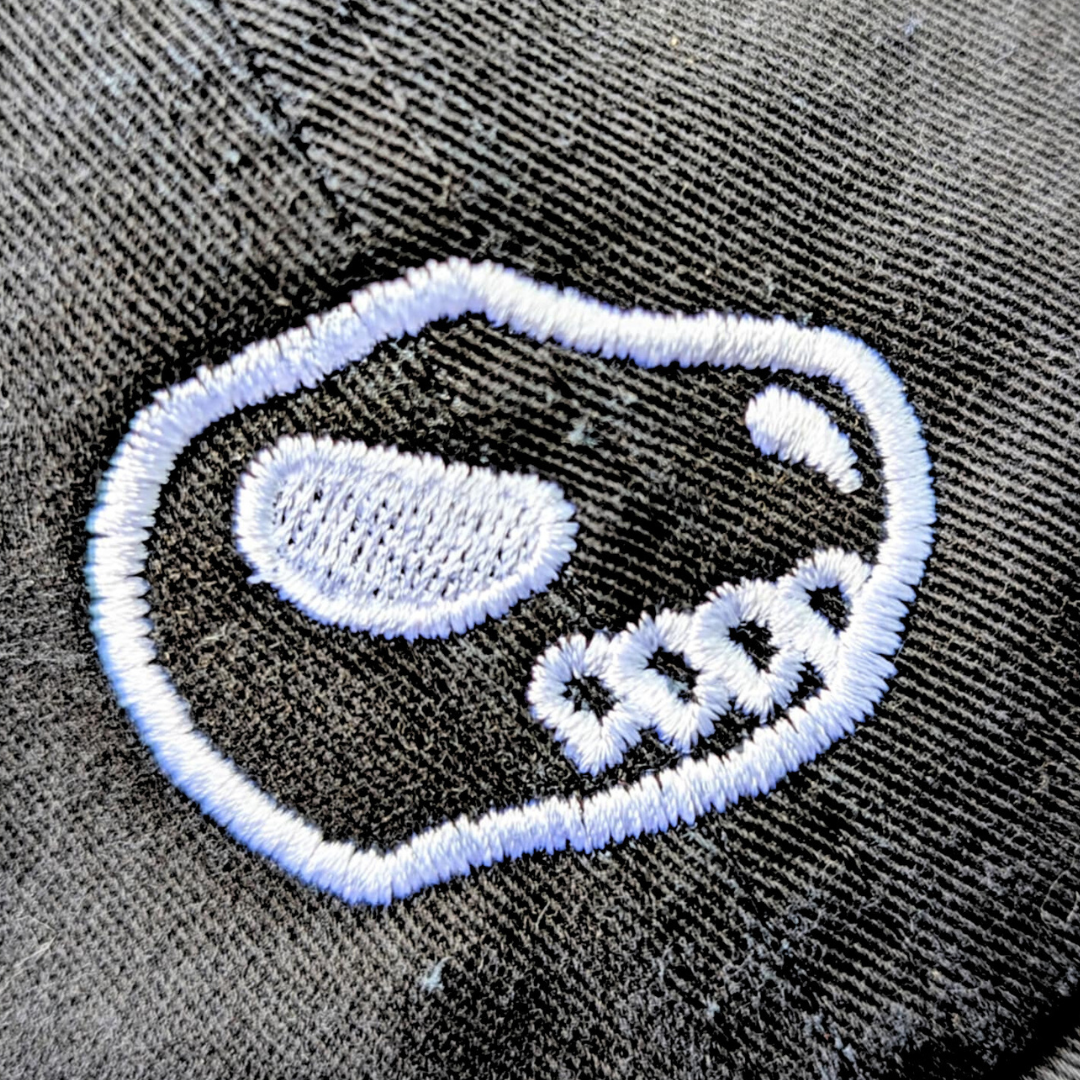 Little Foot X Menikmati - Soft Buckle - Washed Black / White