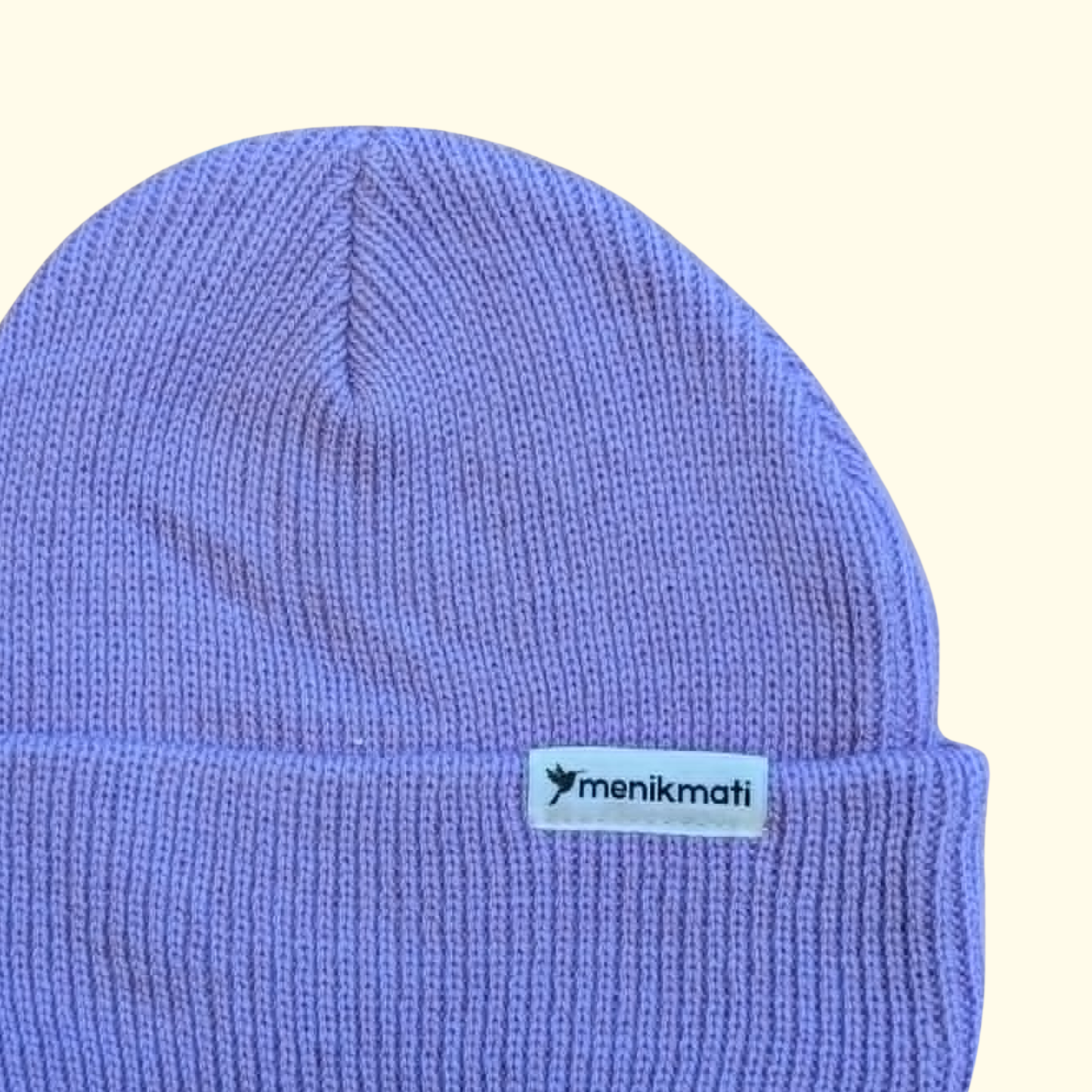 Kids Cuffed Beanie - Lilac